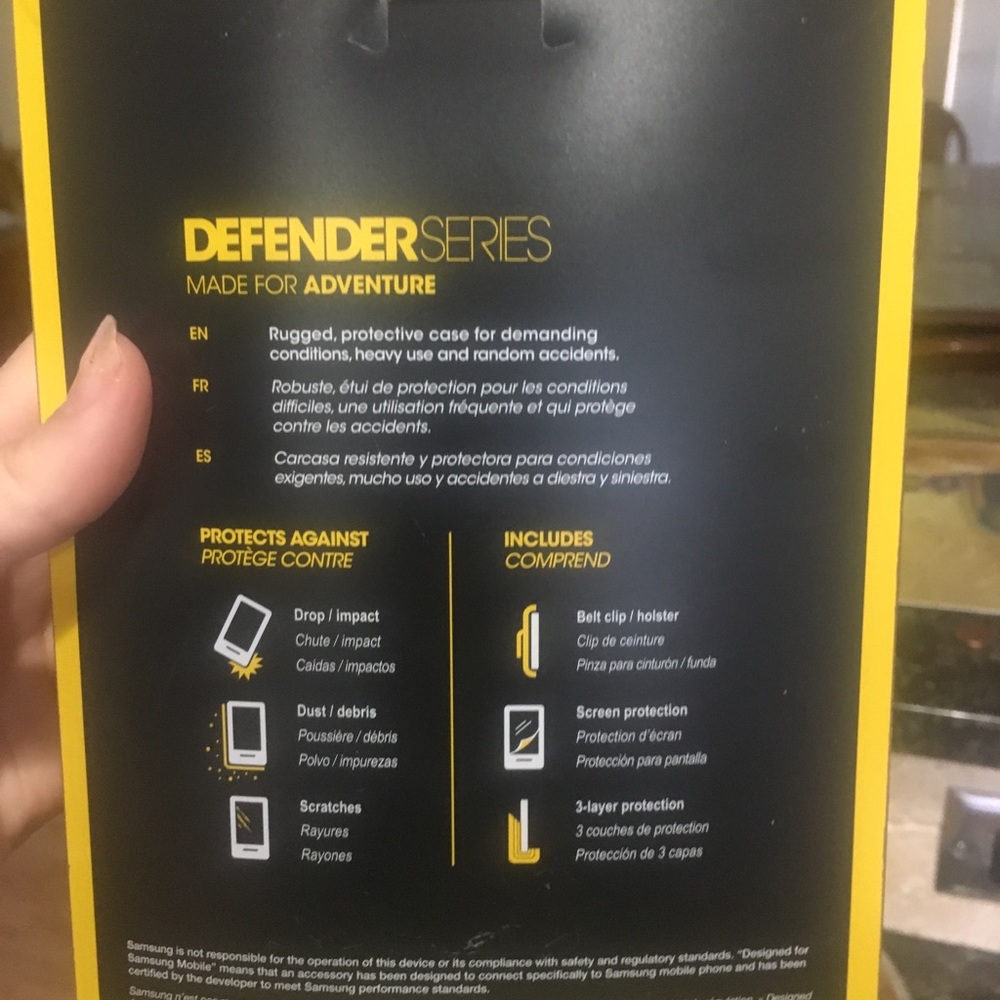 New Otter Box for the Samsung Galaxy Note 3.